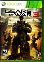 Xbox 360 Gears of War 3 Front CoverThumbnail